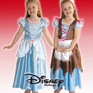 Disfraz reversible cenicienta talla 4 disney import