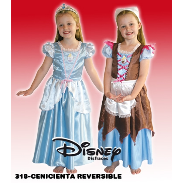 Disfraz reversible cenicienta talla 4 disney import
