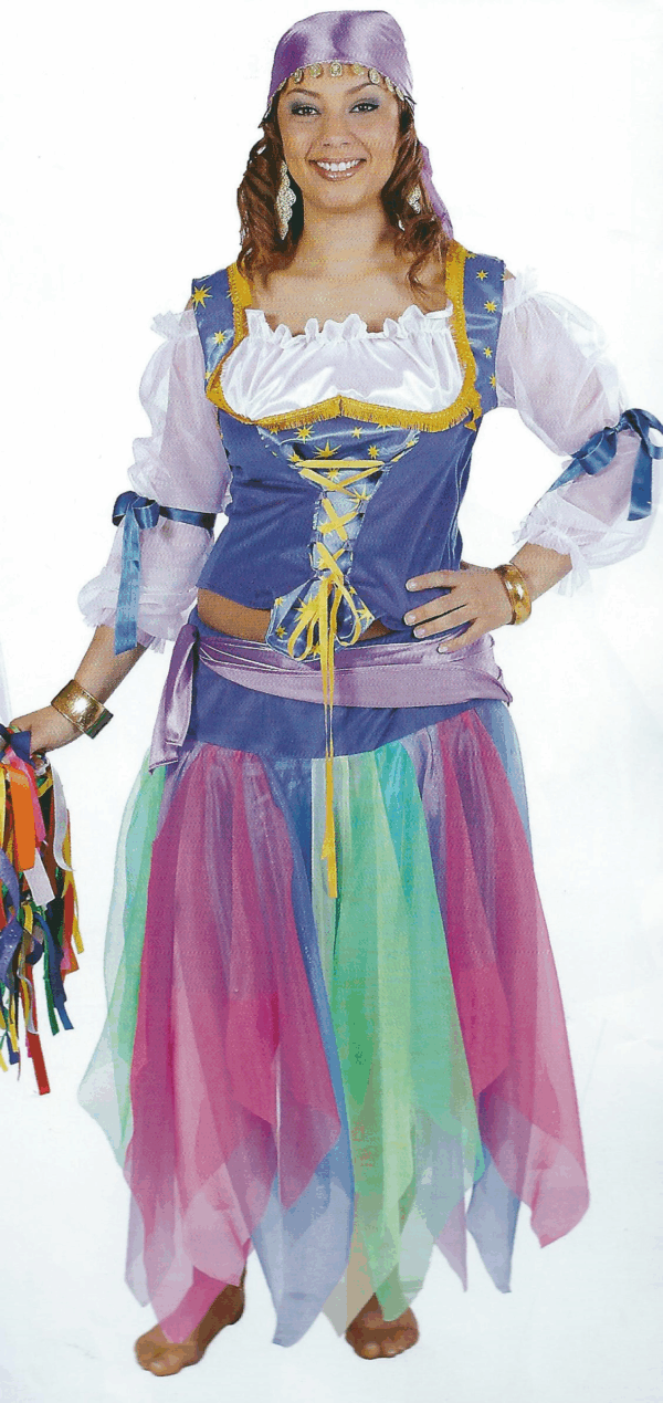 Disfraz de zingara adulto talla 44 import
