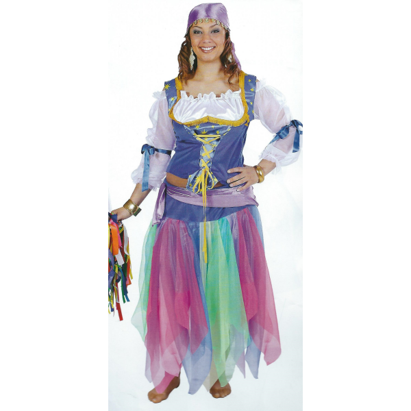 Disfraz de zingara adulto talla 44 import