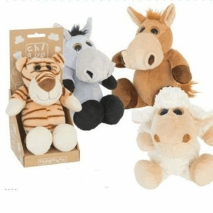 Peluche burro gris ojos grandes chiquetes import