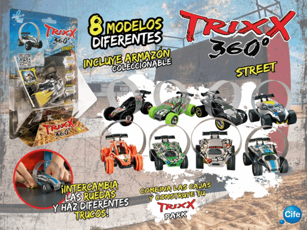 Trixx ramp modelos surtidos