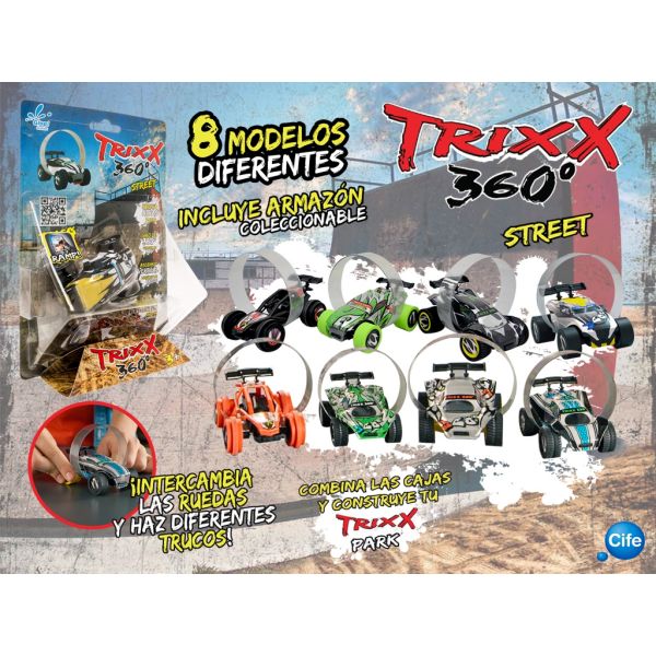 Trixx ramp modelos surtidos