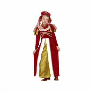 Disfra princesa real medieval talla 10 a 12 años import