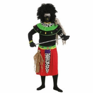 Disfraz africano talla 9-10 llopis