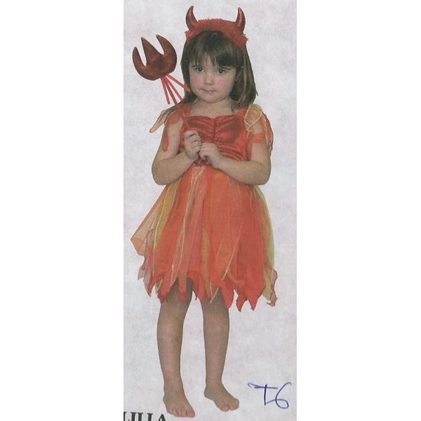 Disfraz diablilla talla 6 import