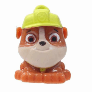 Paw patrol rubble 4 cm con luz led import