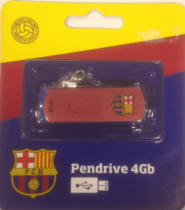 Pendrive 4gb f.c. barcelona import