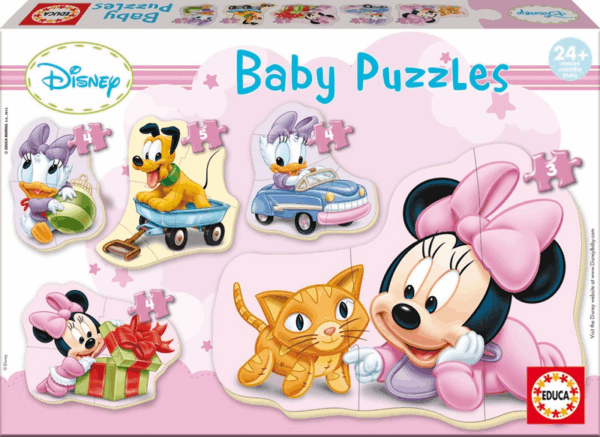 Minnie baby puzzle educa
