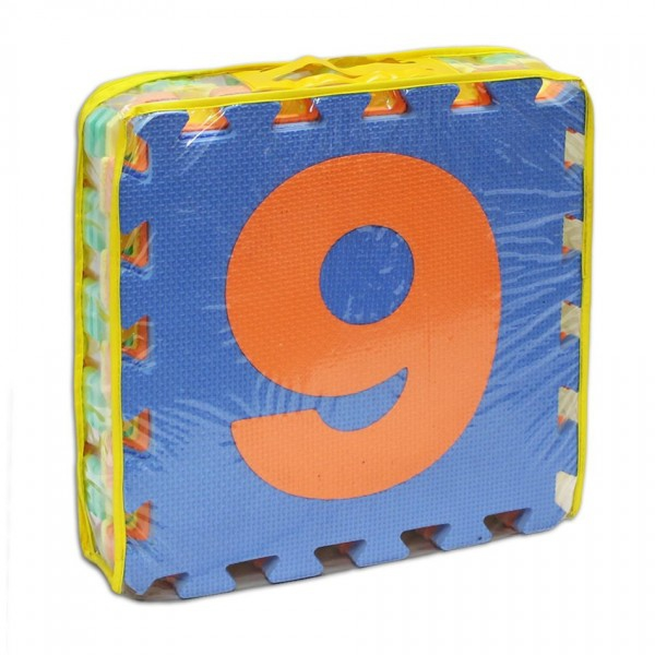 Alfombra puzzle eva numeros