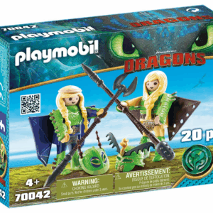 Chusco y brusca con traje volador playmobil 70042