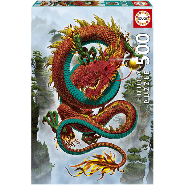 Puzzle 500 dragon forturna EDUCA 19003