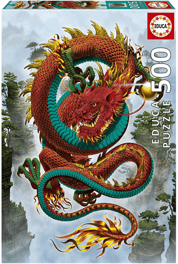 Puzzle 500 dragon forturna EDUCA 19003