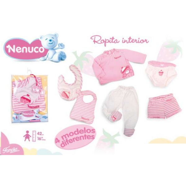 Ropita interior nenuco modelos surtidos famosa