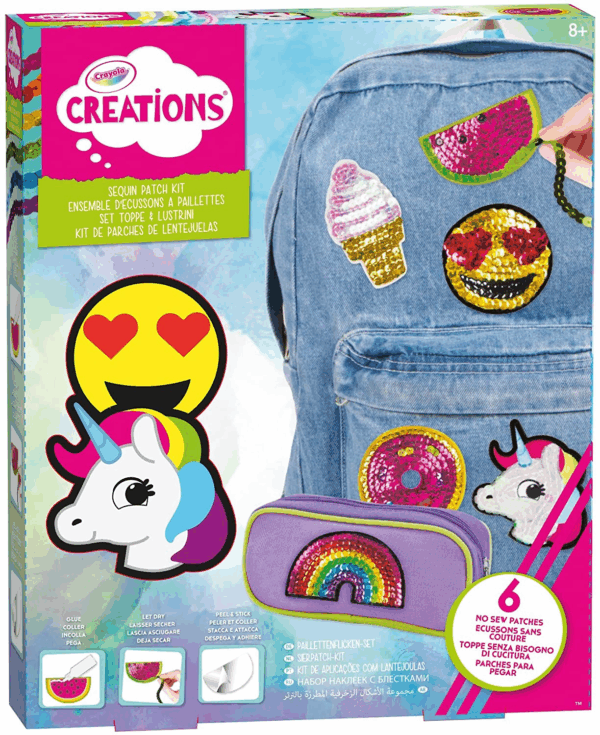 Creations set de parches con lentejuelas 04-0423