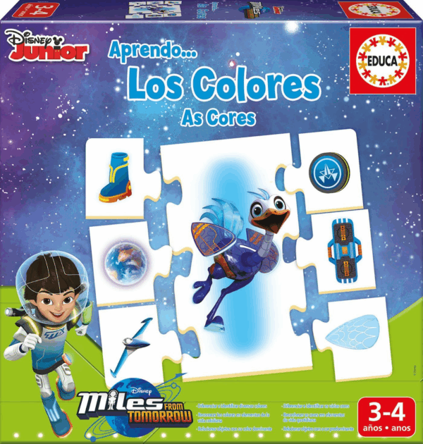 Aprendo los colores con miles del futuro educa