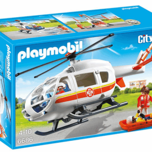 Helicoptero medico de emergencia Playmobil 6686