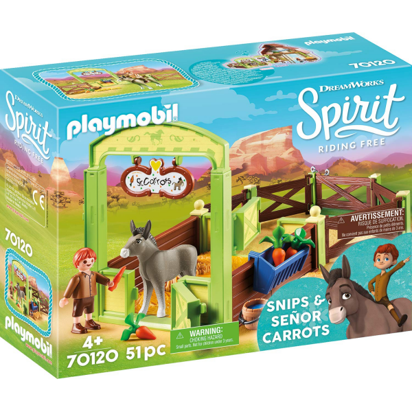 Establo trasqui y señor de la coz playmobil 70120