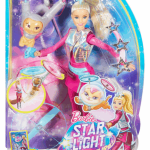 Barbie star light y su mascota voladora mattel