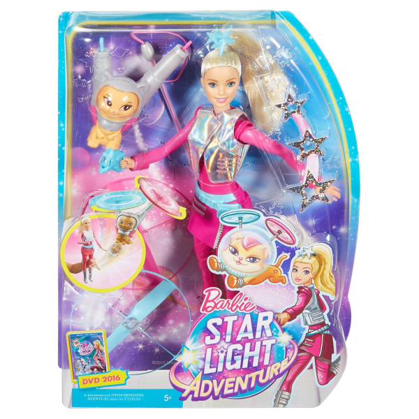 Barbie star light y su mascota voladora mattel