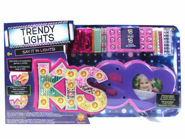 Trendy lights kiss cife