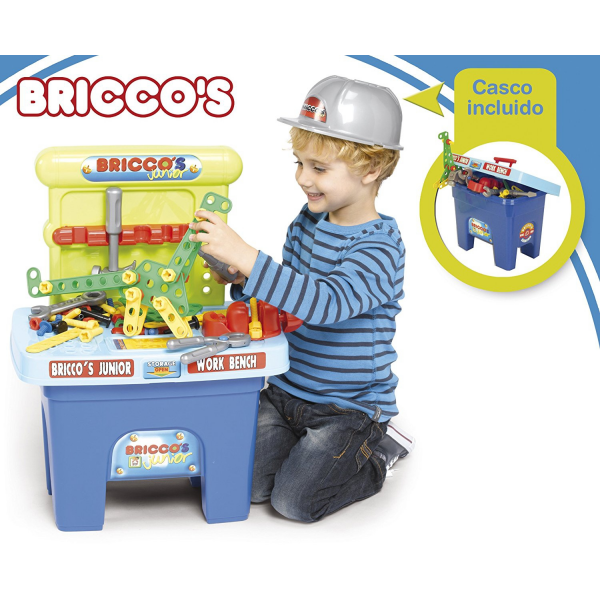 Brico's banco de herramientas c/casco chicos