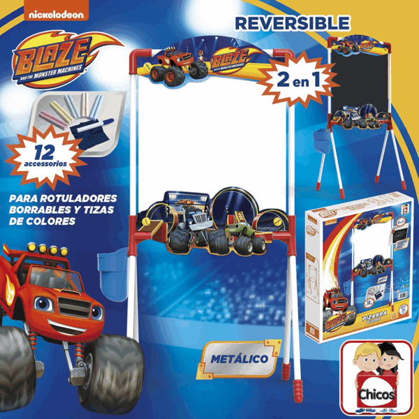 Pizarra blaze patas metalicas chicos