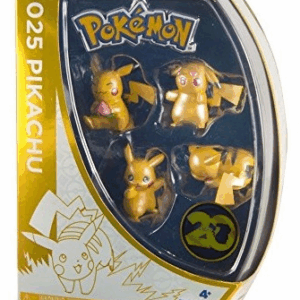 Pokemon 20 aniversario 4 figuras pikachu bizak