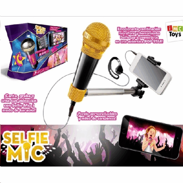 Selfie mic negro imc
