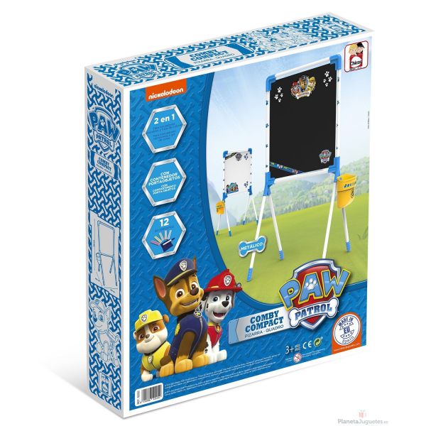 Pizarra metalica paw patrol
