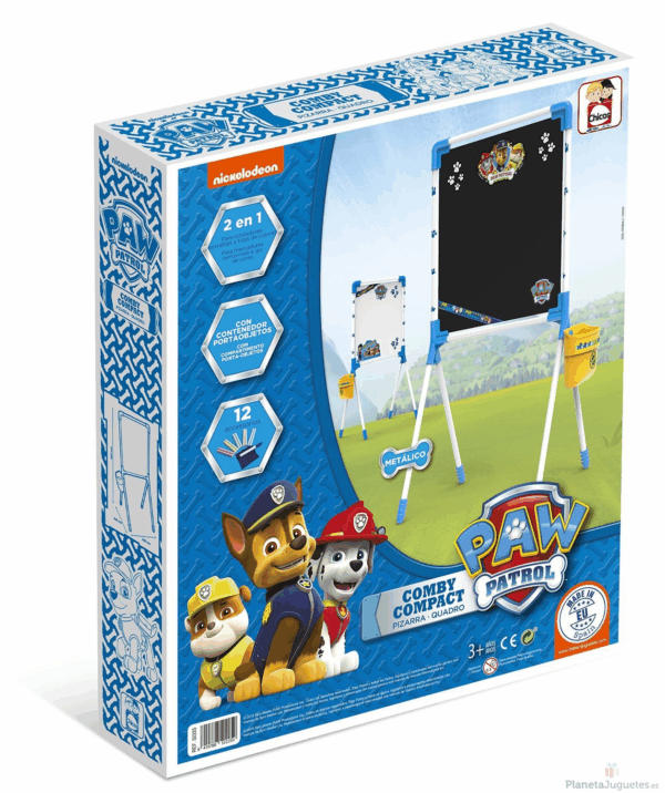 Pizarra metalica paw patrol