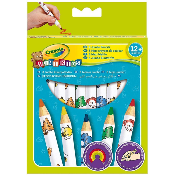 Maxi lapices de colores crayola