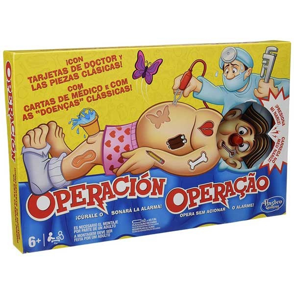 Operacion juego hasbro b2176