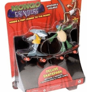 Mongo grinders deluxe skatepark boneless y halfshell wild republic