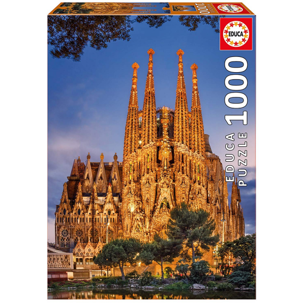 Puzzle 1000 Sagrada Familia Educa 17097