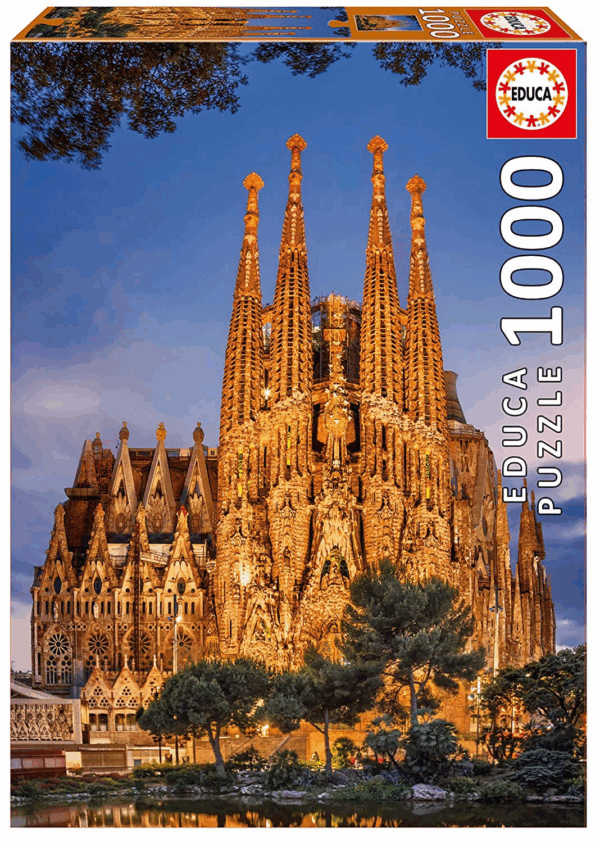 Puzzle 1000 Sagrada Familia Educa 17097