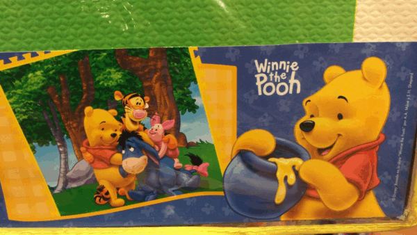 Losetas goma eva winnie the pooh
