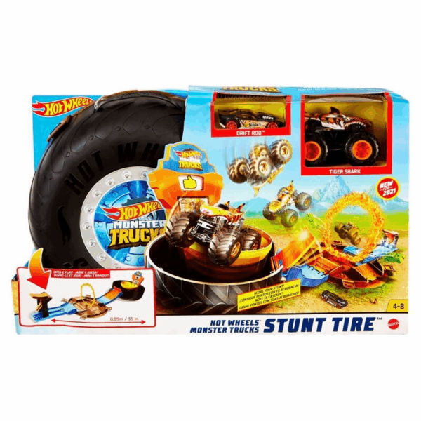 Monster truck rueda acrobacias gvk48
