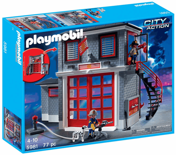 Estacion de bomberos playmobil 5981