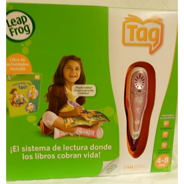 Tag rosa juguemos con tag leap frog
