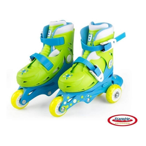 Patines evolutivos 2 en 1 funbee azules 27-30