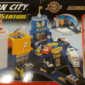 Estacion de policia action city 2 vehiculos boys toys