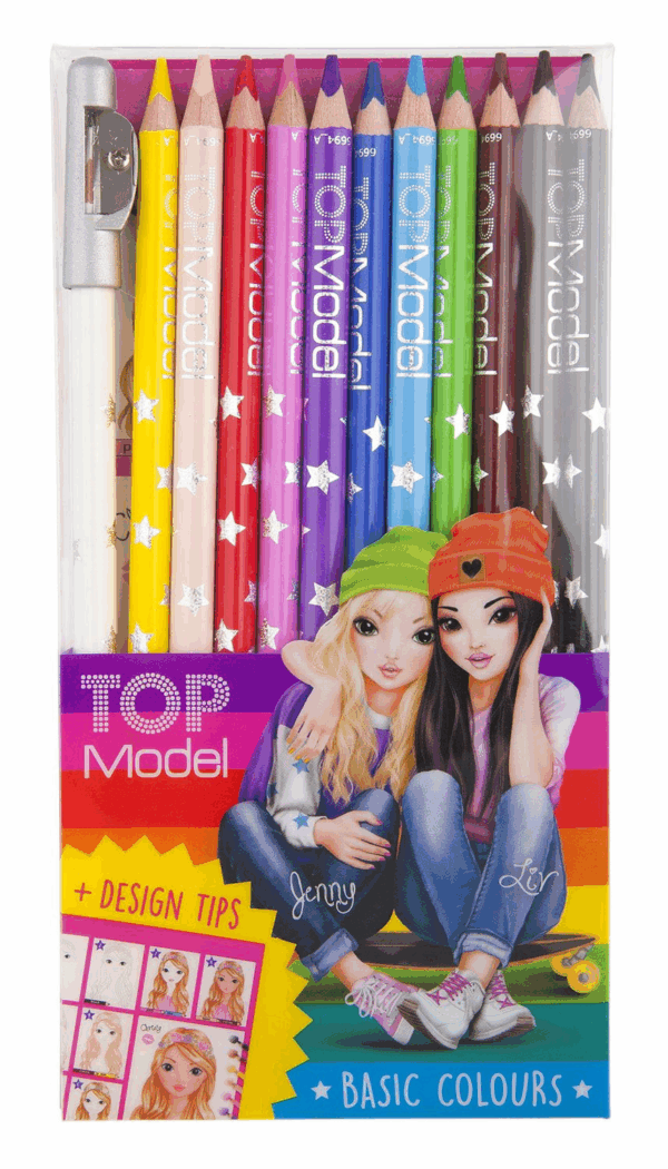 Top model set 12 colores 6694