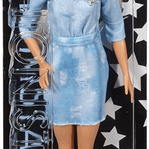 Barbie 49 fashionista dvx71 vestido azul
