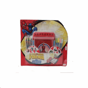 Set para colorear 6 spiderman