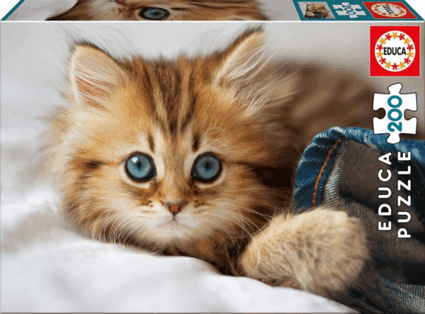 Puzzle 200 gatito educa 17154