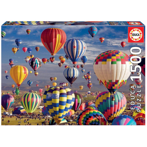 Puzzle 1500 globos aerostaticos educa 17977