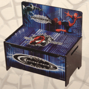 Cofre en madera spiderman 3 import