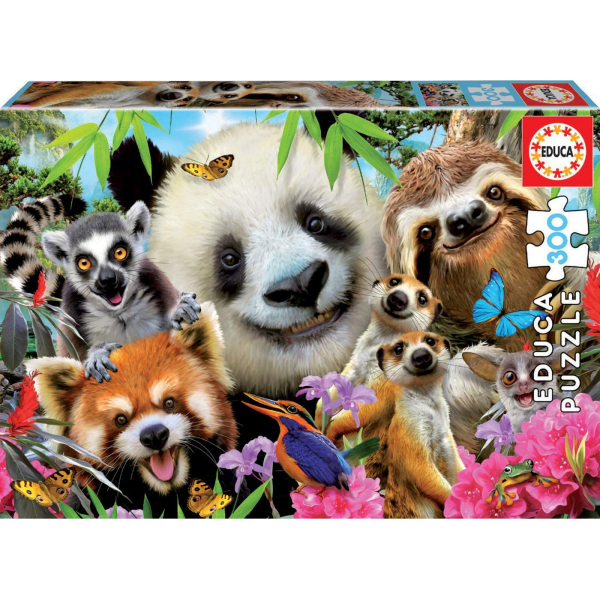 Puzzle 300 piezas black-eyed friends selfie Educa 18610