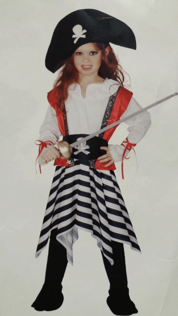 Disfraz pirata niña talla 8 Madive B-1805